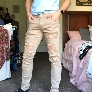 PacSun | Jeans | Pacsun Ripped Khaki 